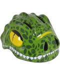 Детска каска Byox - Dino Y27, S, 48-54 cm, тъмнозелена