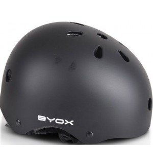 Детска Каска Byox - Skate Y09 (54-58 cm), Черна