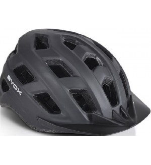 Детска каска Byox - Y41, L  (58-62 cm), Черна