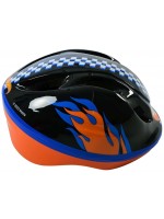 Детска каска E & L cycles - Hot wheels, 52-56 cm