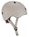 Детска каска Globber - Go Up Lights, XXS/XS, 45-51 cm, сива