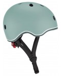 Детска каска Globber - Go Up Lights, XXS/XS, 45-51 cm, зелена