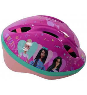 Детска каска за велосипед E & L cycles - Барби, 52-56 cm