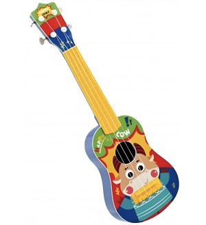 Детска китара Sonne -  HybridBass, с реалистичен звук, 57 cm