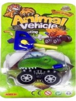 Детска кола с изстрелвачка Raya Toys - Динозавър  Детска кола с изстрелвачка Raya Toys - Динозавър