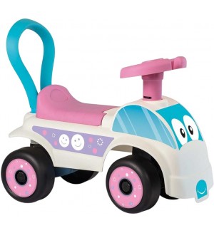 Детска кола за бутане Dolu - Моята първа Ride-On кола, в синьо и розово