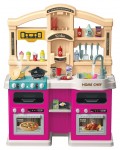 Детска кухня Joele - Modern Kitchen, течаща вода и пара, 77 части