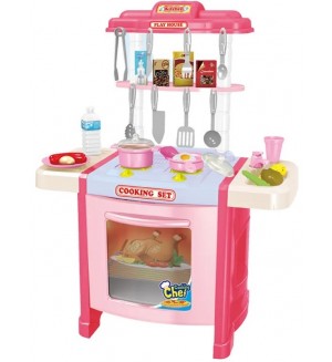 Детска кухня Ocie - Talented chef, розова