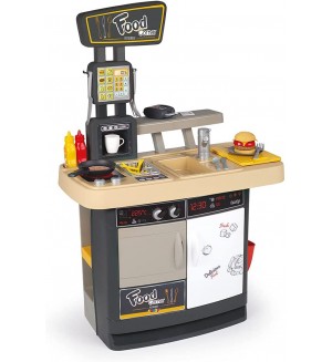 Детска кухня Smoby - Food Corner Restaurant, 29 аксесаоара