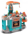 Детска кухня Xiong Cheng Little Chef - Със звук и светлина, зелена