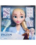 Детска кукла Just Play Disney - Направи прическа на Елза