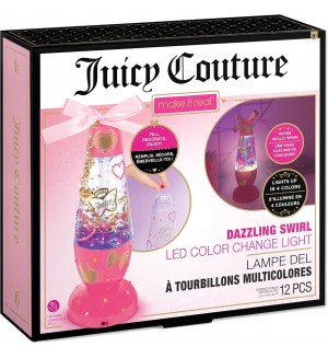 Детска лампа Make It Real Juicy Couture - Бляскава вихрушка, със смяна на цвета Детска лампа Make It Real Juicy Couture - Бляскава вихрушка, със смяна на цвета