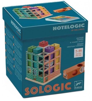 Детска логическа игра Djeco Sologic - Хотел