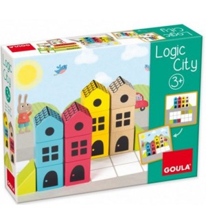 Детска логическа игра Goula - Град