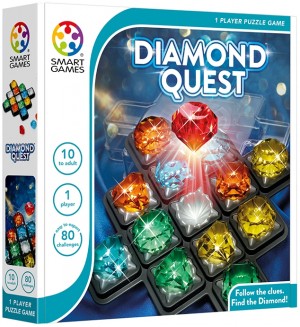 Детска логическа игра Smart Games - Diamond Quest 