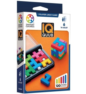 Детска логическа игра Smart Games - IQ куб, 120 предизвикателства