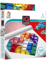 Детска логическа игра Smart Games - Iq Love, със 120 предизвикателства