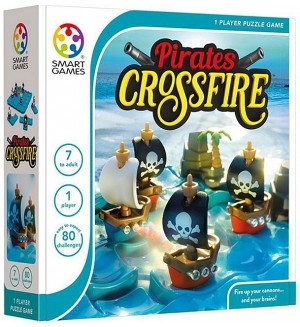 Детска логическа игра Smart Games - Pirates Crossfire