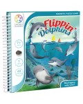 Детска магнитна игра Smart Games - Flippin Dolphins