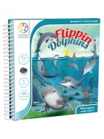 Детска магнитна игра Smart Games - Flippin Dolphins