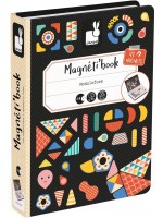 Детска магнитна книга Janod - Форми