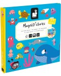 Детска магнитна книга Janod - Морско дъно
