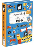 Детска магнитна книга Janod- Превозни средства