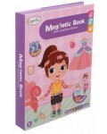 Детска магнитна книга Kruzzel - Мода за момичета