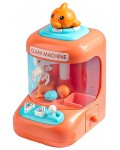 Детска машина за играчки Raya Toys - Кран със светлини, оранжева