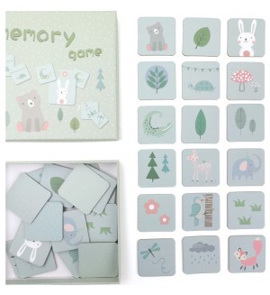 Детска мемо игра Andreu toys - Диви животни