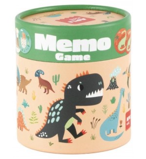 Детска мемори игра Apli Kids - Динозаври, 24 карти