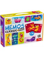 Детска мемори игра Memos Classic&plus - Сладки чудовища