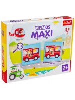 Детска мемори игра Memos Maxi - Превозни средства