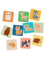 Детска мемори игра Orange Tree Toys - Горски животни