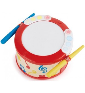 Детска музикална играчка Hape - Светещо барабанче