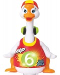 Детска музикална играчка Hola Toys - Танцуващ паток, червен