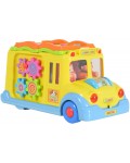 Детска музикална играчка Hola Toys - Училищен автобус 