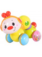 Детска музикална играчка Hola Toys - Забавна гъсеница 
