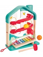 Детска музикална писта HaPe International - С топчета и ксилофон