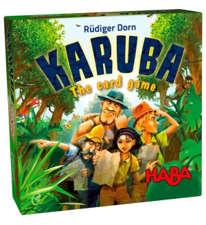 Детска настолна игра Haba - Каруба с карти