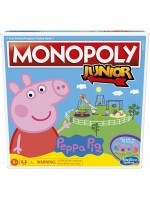 Детска настолна игра Hasbro Monopoly Junior - Peppa Pig