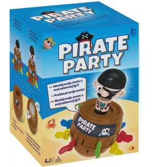 Детска настолна игра IZ Games - Пиратско парти
