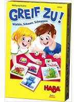 Детска настолна игра със зарове Haba - Реагирай бързо