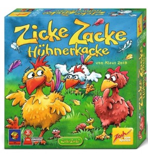 Детска настолна игра Simba Toys - Птичета Zicke Zacke 
