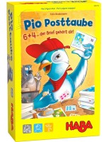 Детска настолна игра за смятане Haba  - Пощата и гълъба