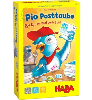 Детска настолна игра за смятане Haba  - Пощата и гълъба