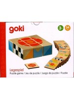 Детска образователна игра-пъзел Goki - Кубус II