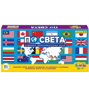 Детска образователна игра Thinkle Stars - По света