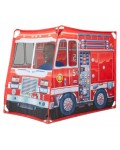 Детска палатка Melissa & Doug - Пожарна кола, 119 х 98.5 х 78 cm, червена