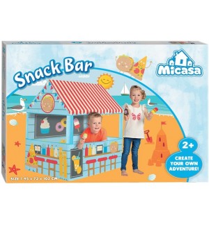 Детска палатка Micasa - Снек бар, 95 x 72 x 102 cm